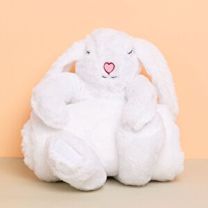 Tavşan Oyuncaklı Unisex Battaniye 58x68 cm Unisex