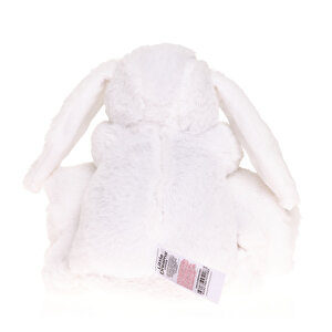 Tavşan Oyuncaklı Unisex Battaniye 58x68 cm Unisex