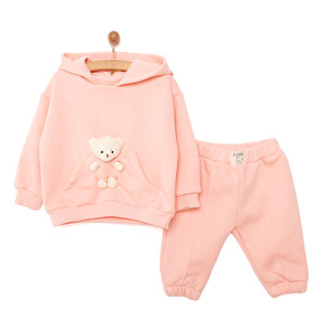 Tuffy Teddy Line Erkek Eşof, Pembe, 9 Ay