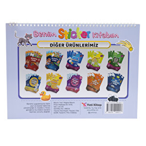 Tekrar kullanılabilen sticker kitabım