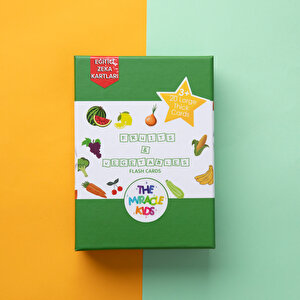 The Mırac Fruits&Vegetables Flash Cards