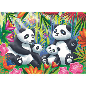 The Panda Family 24 Parça Puzzle