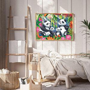 The Panda Family 24 Parça Puzzle
