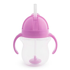 Tıklama Kilitli Alıştırma Bardağı Mor 6+