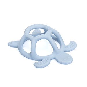 Pandish Tortoise Silikon Diş Kaşıyı mavi Pandish Tortoise Silikon Diş Kaşıyı mavi