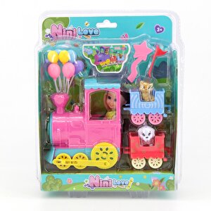 Trenli Balonlu Mini Bebek