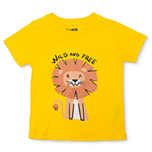 HelloBaby Tshirt, Sarı, 3 - 6 Ay