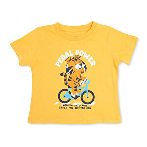 HelloBaby, Tshirt, Sarı, 3 - 6 Ay