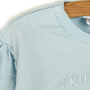 Friendly Ayıcık Detaylı Sweatshirt-Alt Takım
