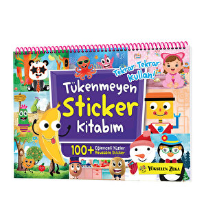 Tükenmeyen Sticker Kitabım - Eğlenceli Y