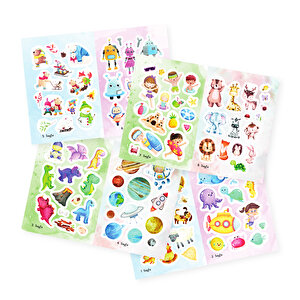 Tükenmeyen Sticker Kitabım Tükenmeyen Sticker Kitabım