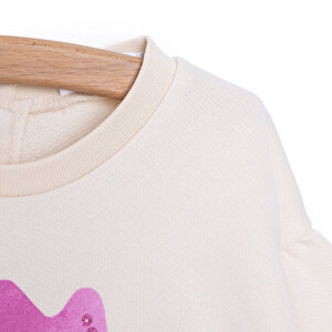 Tulip Kız Sweatshirt - Tayt Kız Bebek Tulip Kız Sweatshirt - Tayt Kız Bebek