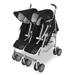 Maclaren Twin Techno İkiz Bebek A, Black
