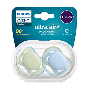 Ultra Air Emzik 0-6 Ay, 2'li Paket, Unis