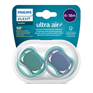 Ultra Air Emzik 6-18 Ay, 2'li Paket, Uni