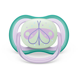 Ultra Air Gece Emziği 0-6 Ay, 2'li Paket, Kız Ultra Air Gece Emziği 0-6 Ay, 2'li Paket, Kız