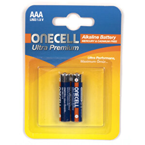 Ultra Premium Alkalin AAA Boy Pil 2li
