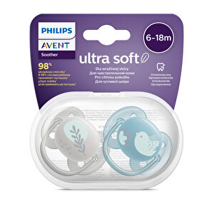 Ultra Soft Emzik 6-18 Ay, 2'li Paket, Er