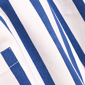 Under the Sea Çizgili Erkek Şort Salopet Erkek Bebek