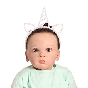 Unicorn İnci Kız Taç Kız Bebek