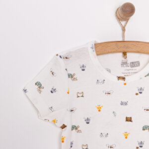 Unisex 2li Kısa Kol Body Unisex