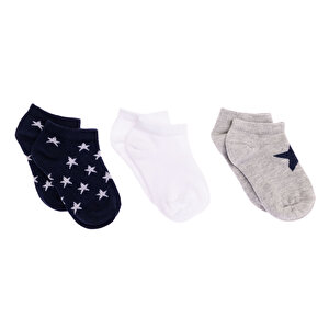 Unisex 3'lü Bilek Çorap Unisex Unisex 3'lü Bilek Çorap Unisex