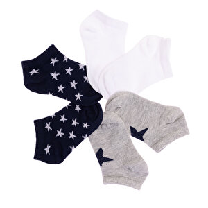 Unisex 3'lü Bilek Çorap Unisex Unisex 3'lü Bilek Çorap Unisex