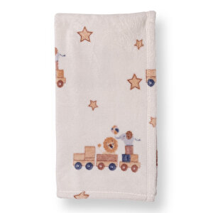 Little Dreams Battaniye, Ekru, 90x110 cm