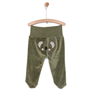 Unisex Yenidoğan Patikli Alt %100 Pamuk Kadife Kumaş Unisex Yenidoğan Patikli Alt %100 Pamuk Kadife Kumaş