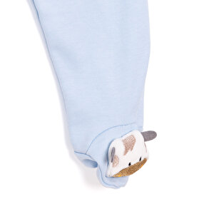 Unisex Yenidoğan Patikli Alt %100 Pamuk