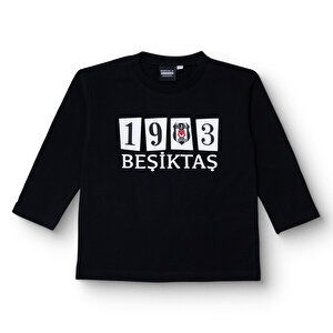 Beşiktaş Sweatshirt, Siyah, 3 - 6 Ay
