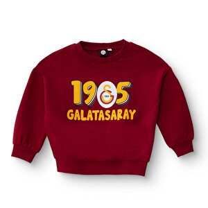Galatasaray Sweatshir, Kırmızı, 3 - 6 Ay