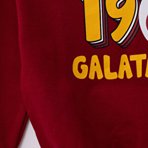 Unisex Sweatshirt İki İplik Bisiklet Yaka Uzun Kol