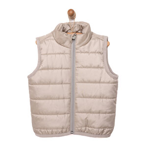 Verscon Unisex Yelek, Bej, 1 Yaş