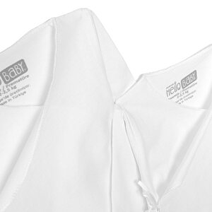 Unisex Yenidoğan İç Zıbın Süprem Zarf Yaka Uzun Kol