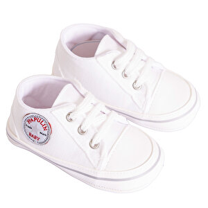 Papulin Unisex Yürüme Öncesi, Beyaz, 19