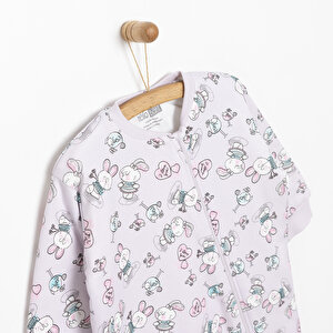 Kız Bebek Uyku Tulum İnterlok Fermuarlı 2 TOG Bisiklet Yaka Uzun Kol Kız Bebek Uyku Tulum İnterlok Fermuarlı 2 TOG Bisiklet Yaka Uzun Kol