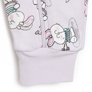 Kız Bebek Uyku Tulum İnterlok Fermuarlı 2 TOG Bisiklet Yaka Uzun Kol Kız Bebek Uyku Tulum İnterlok Fermuarlı 2 TOG Bisiklet Yaka Uzun Kol