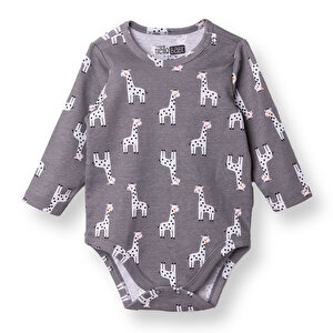 HelloBaby Uzun Kol B, Antrasit, 1 - 3 Ay