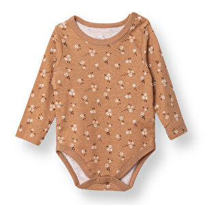 HelloBaby Uzun Kol, Kahverengi, 1 - 3 Ay