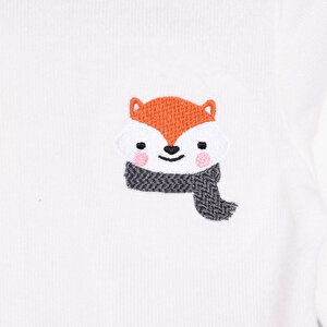 Erkek Bebek Pijama Takım Fırçalı Süprem Çıtçıtlı Bisiklet Yaka Uzun Kol Ekru Erkek Bebek Pijama Takım Fırçalı Süprem Çıtçıtlı Bisiklet Yaka Uzun Kol Ekru