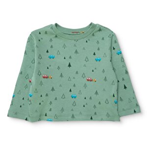 HelloBaby Uzun Kol Tshirt, Desenli, 6 Ay