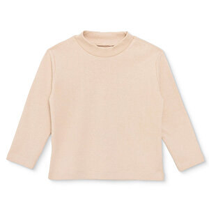 HelloBaby Uzun Kol Tshirt, Bej, 3 - 6 Ay