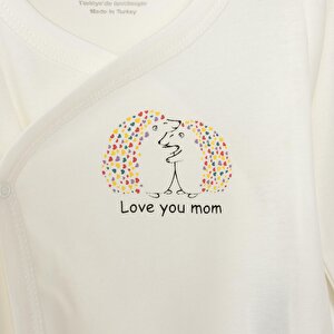 Uzun Kol Zıbın Body Kız Bebek Uzun Kol Zıbın Body Kız Bebek