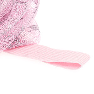 Varak Tül Puffy Tekli Kız Saç Bandı Kız Bebek