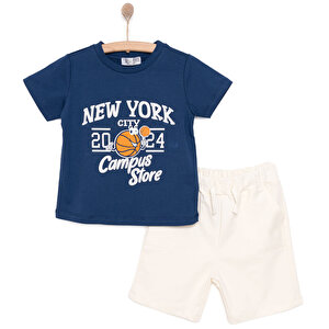 HelloBaby Varsity Erkek, Koyu Mavi, 9 Ay