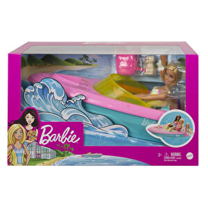 Barbie ve Sürat Teknesi Oyun Seti GRG30