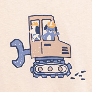 Vehicles Line Erkek Pantolon-Tshirt Erkek Bebek