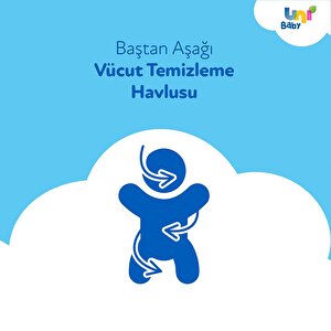 Vücut Temizleme Mendili 50 Yaprak XXL