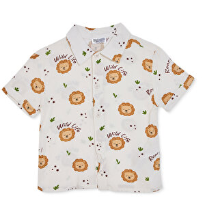 HelloBaby WILD F, Ekru Baskılı, 6 - 9 Ay